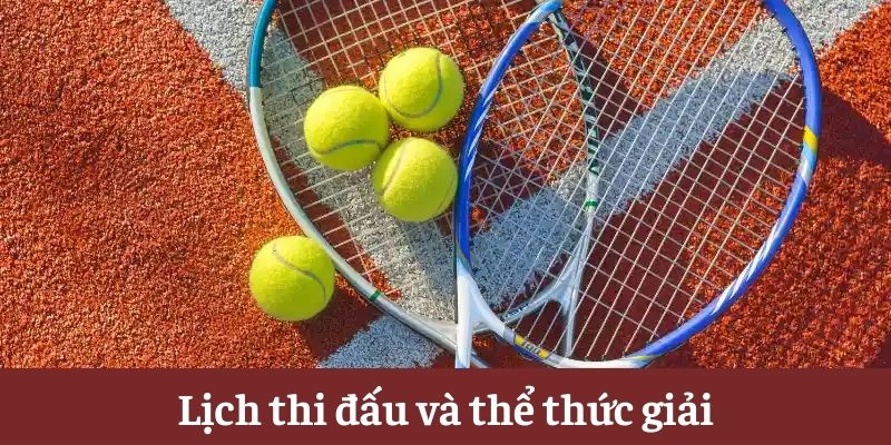 Lịch thi đấu và thể thức giải Lịch thi đấu và thể thức giải